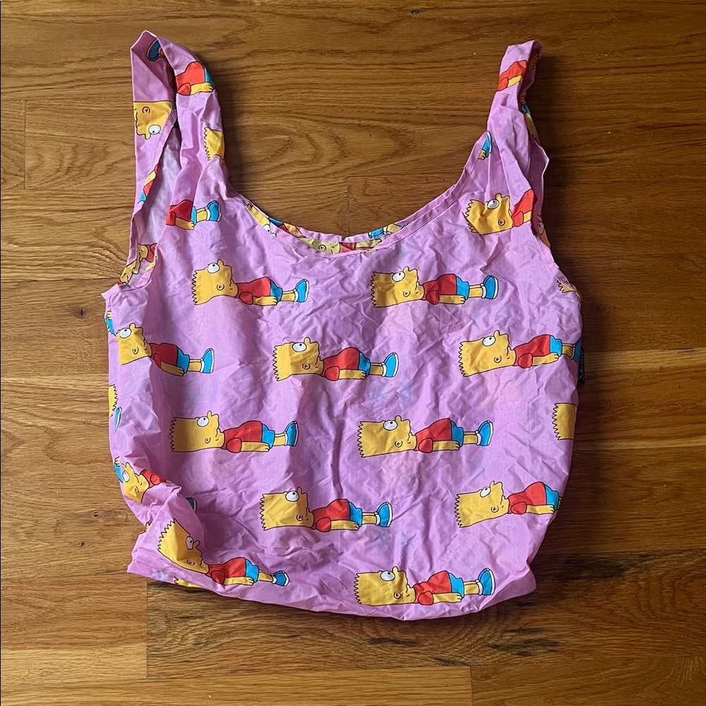 BAGGU Bart Simpson Tote Bag